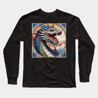 blue dragon Long Sleeve T-Shirt
